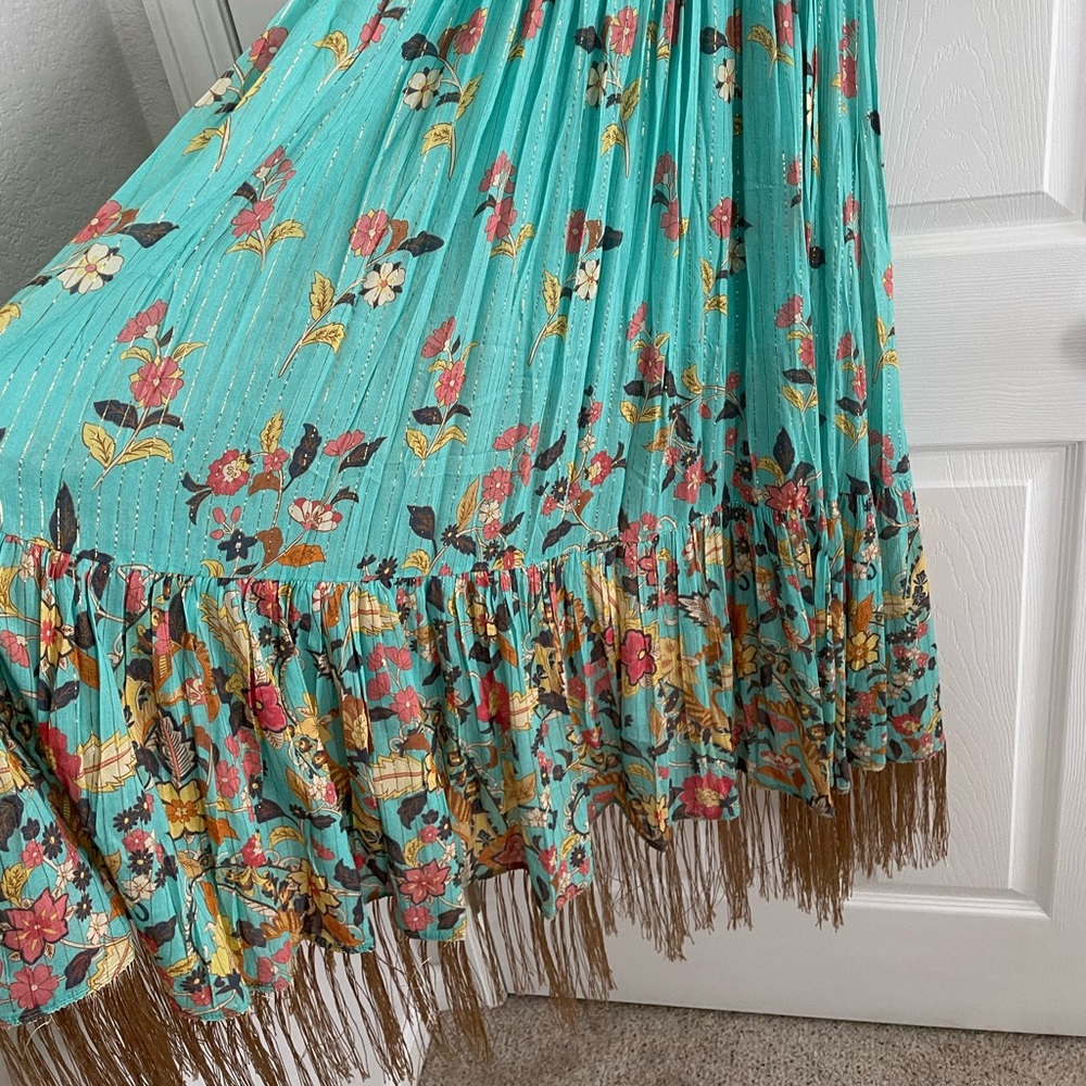 💥FLASH SALE NWOT RARE Spell Hendrix Tasseled Dress - Picture 14 of 17